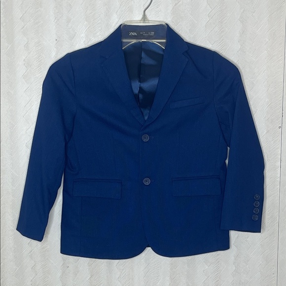 🆕 ZARA Boys Blazer Size 7 - Picture 2 of 5